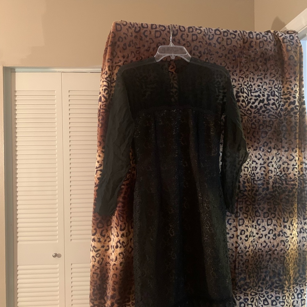 OSCAR DE LA RENTA VINTAGE BLACK DRESS, Size 4 NWT NEVER WORN. - Picture 6 of 7
